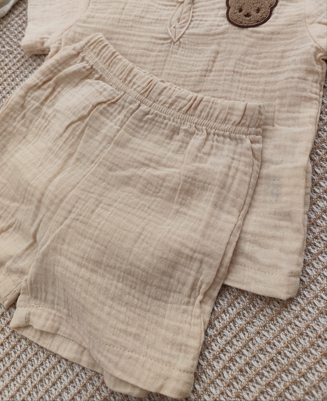 Short 100 % coton bébé