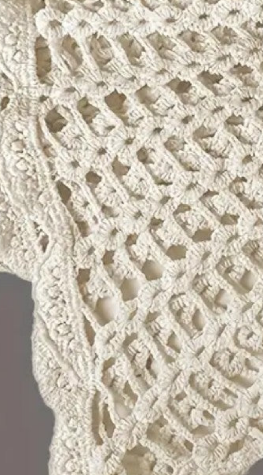 Top fait main au crochet