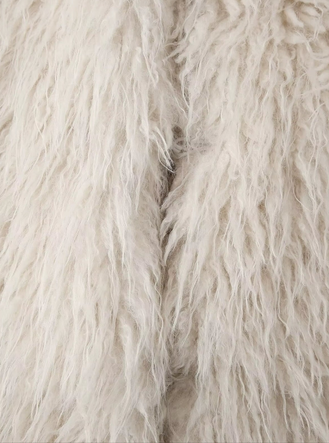Manteau en peluche
