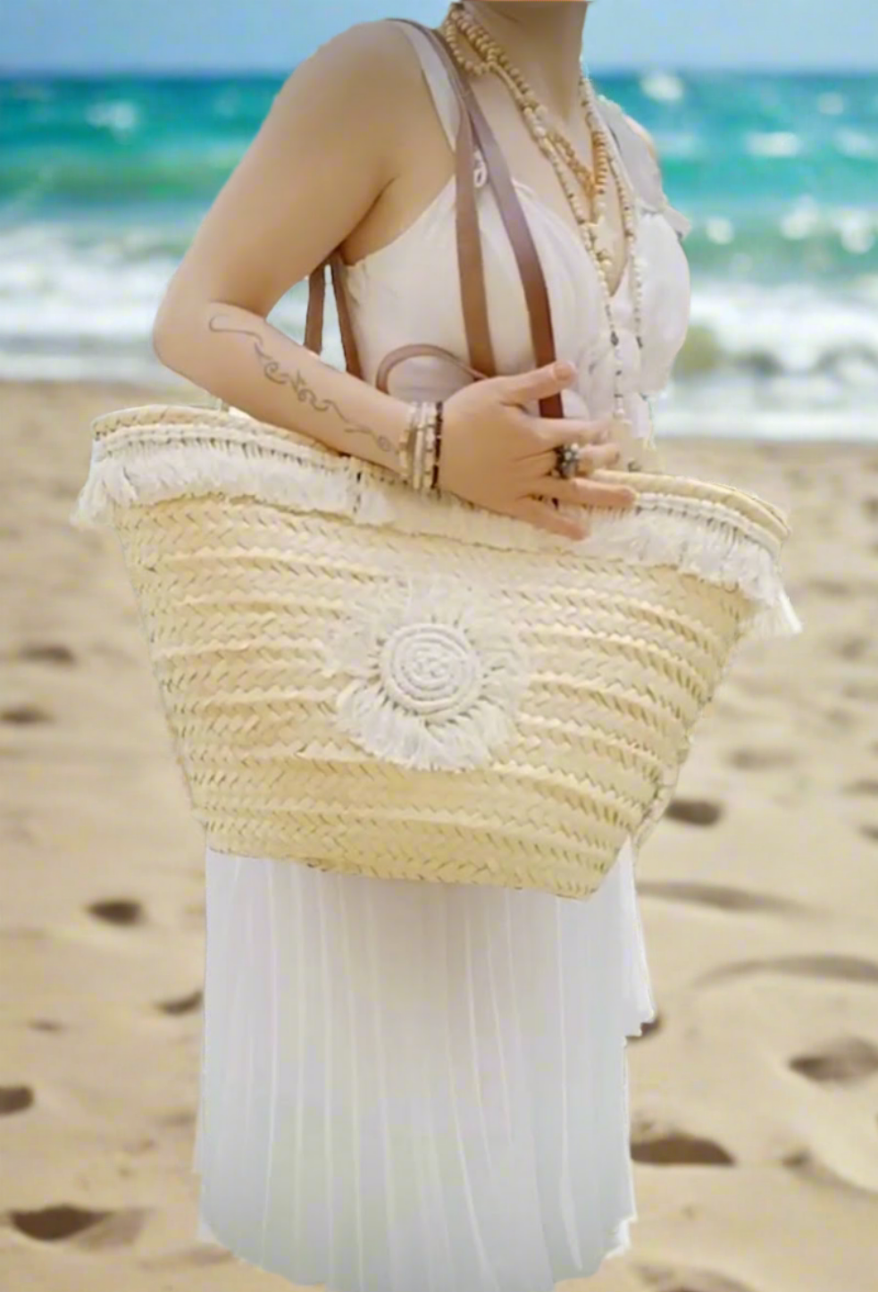 Panier de plage Ibiza