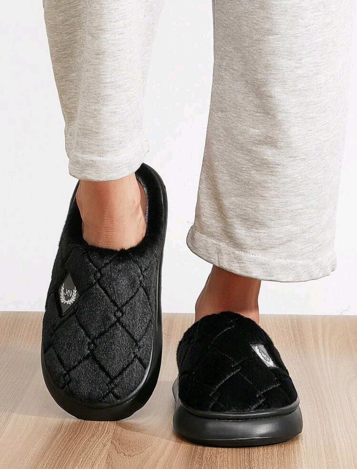 Pantoufles pour hommes Duveteux