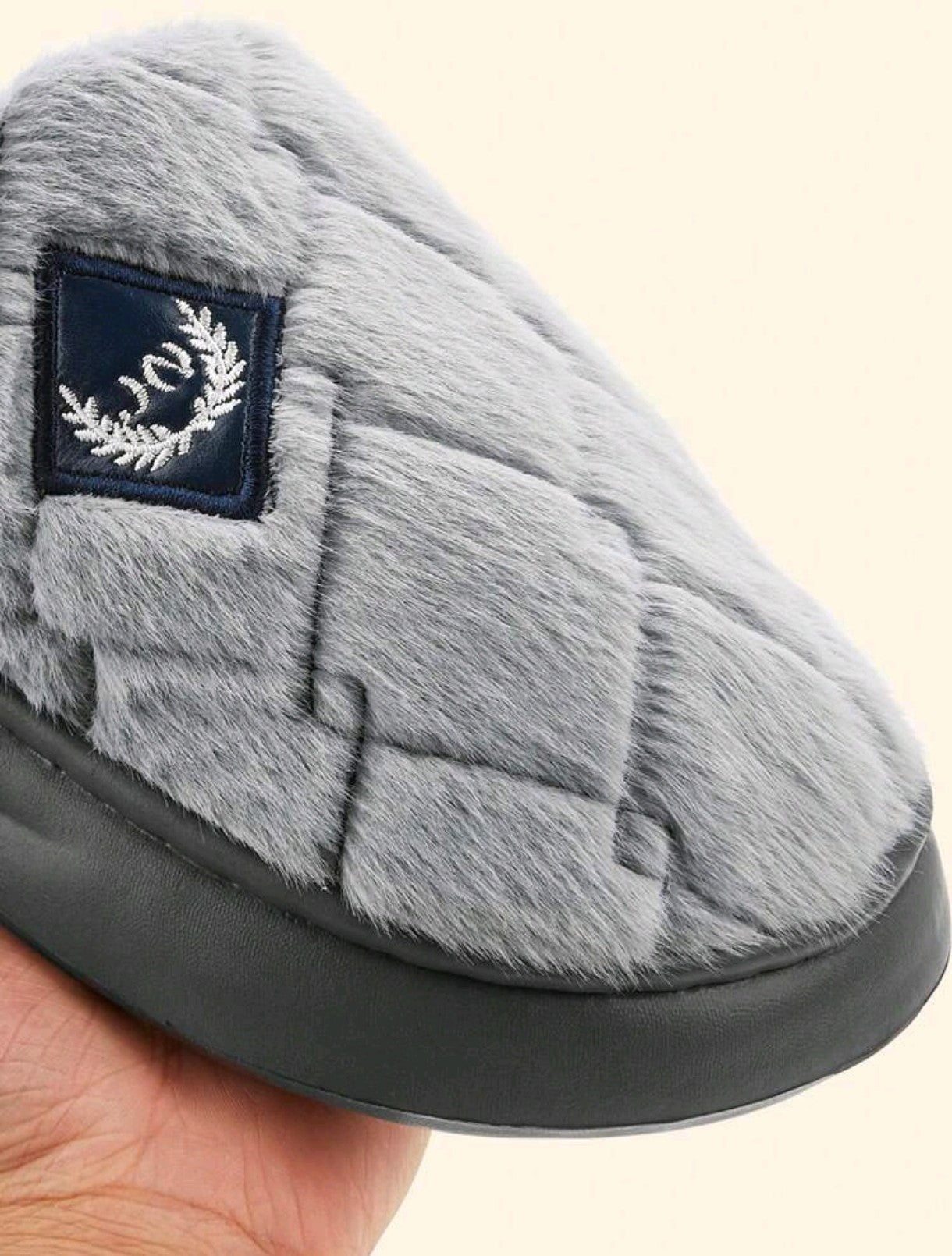 Pantoufles pour hommes Duveteux