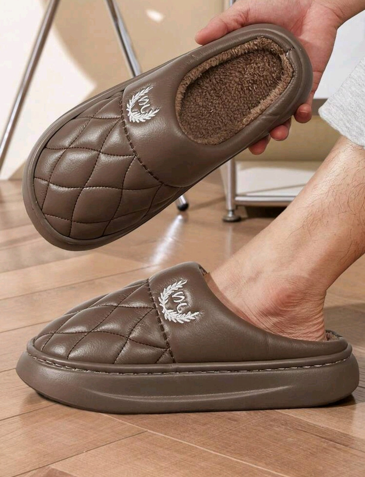 Pantoufles pour homme