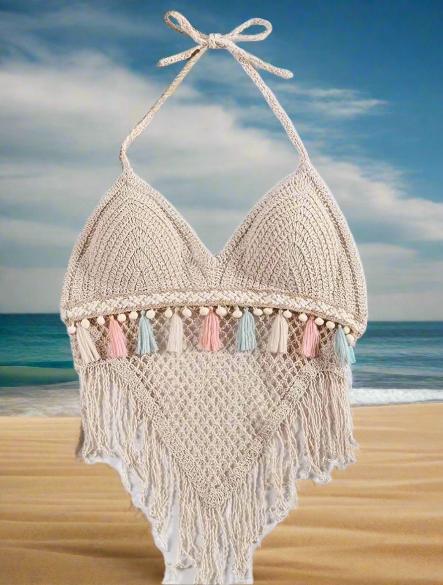 Top dos nu long au crochet