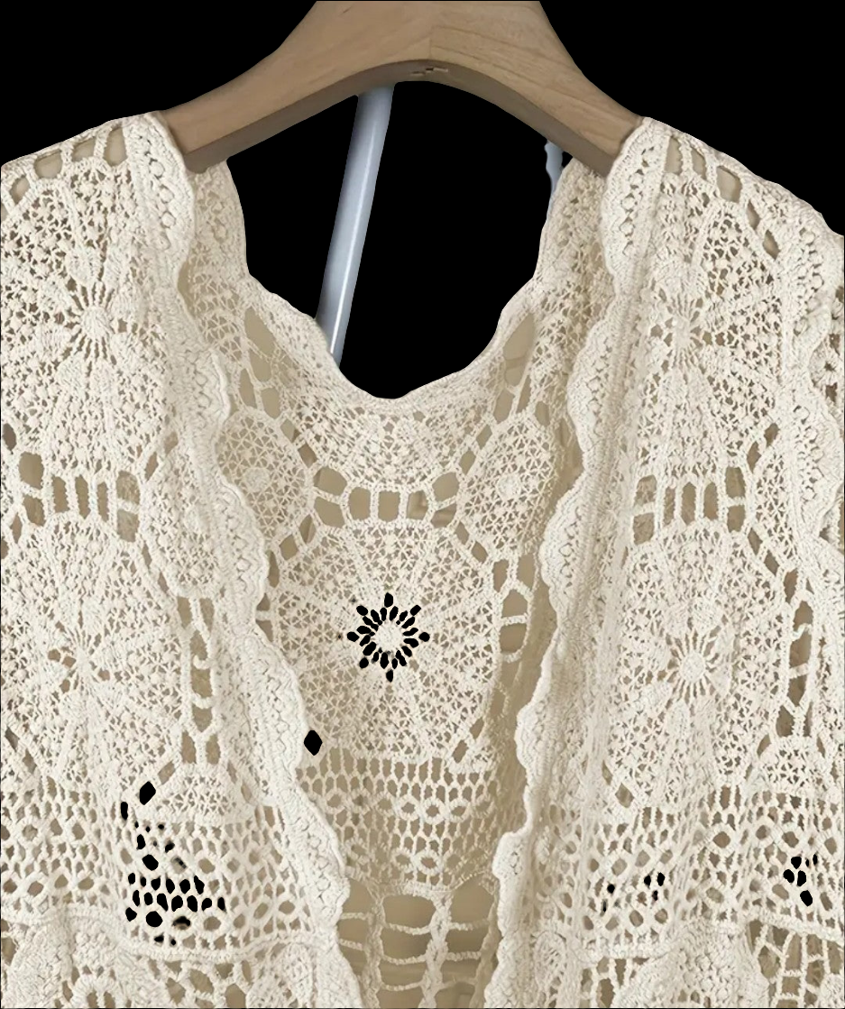 Vêtements au crochet travail artisanal