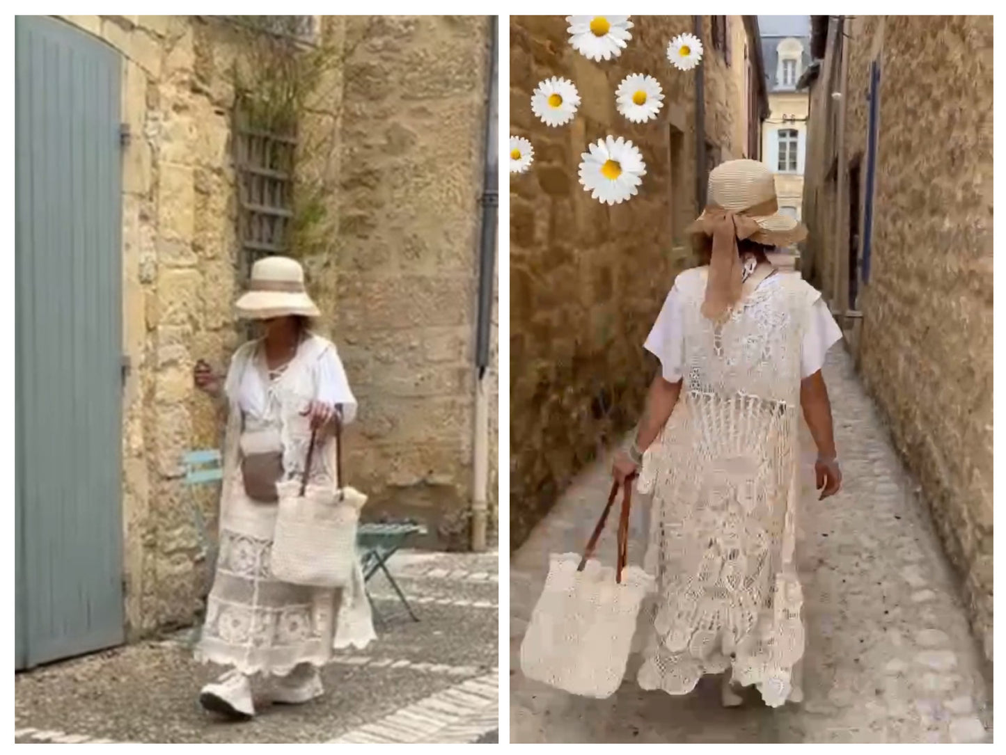 Jupe au crochet bohème chic