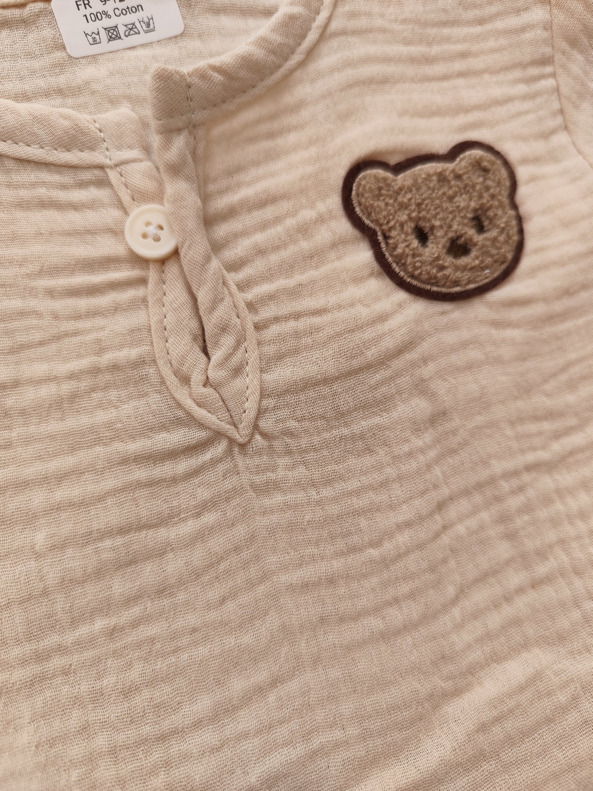 Vêtements 100 % coton bébé