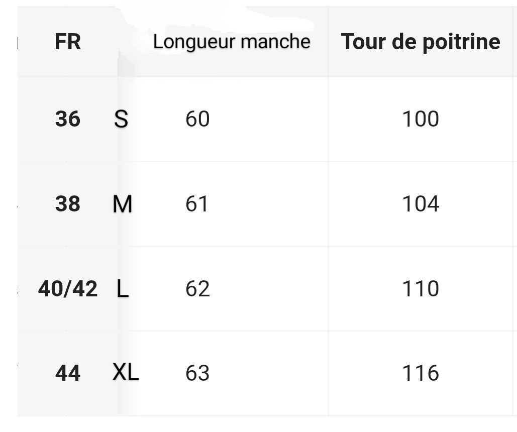 Manteau ibiz'a , manteau unisexe