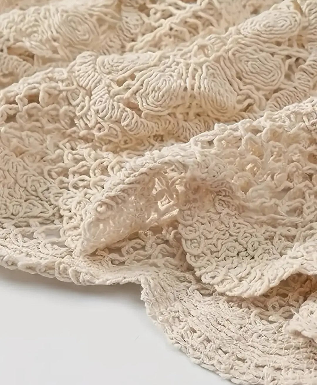 Vêtements bohème au crochet