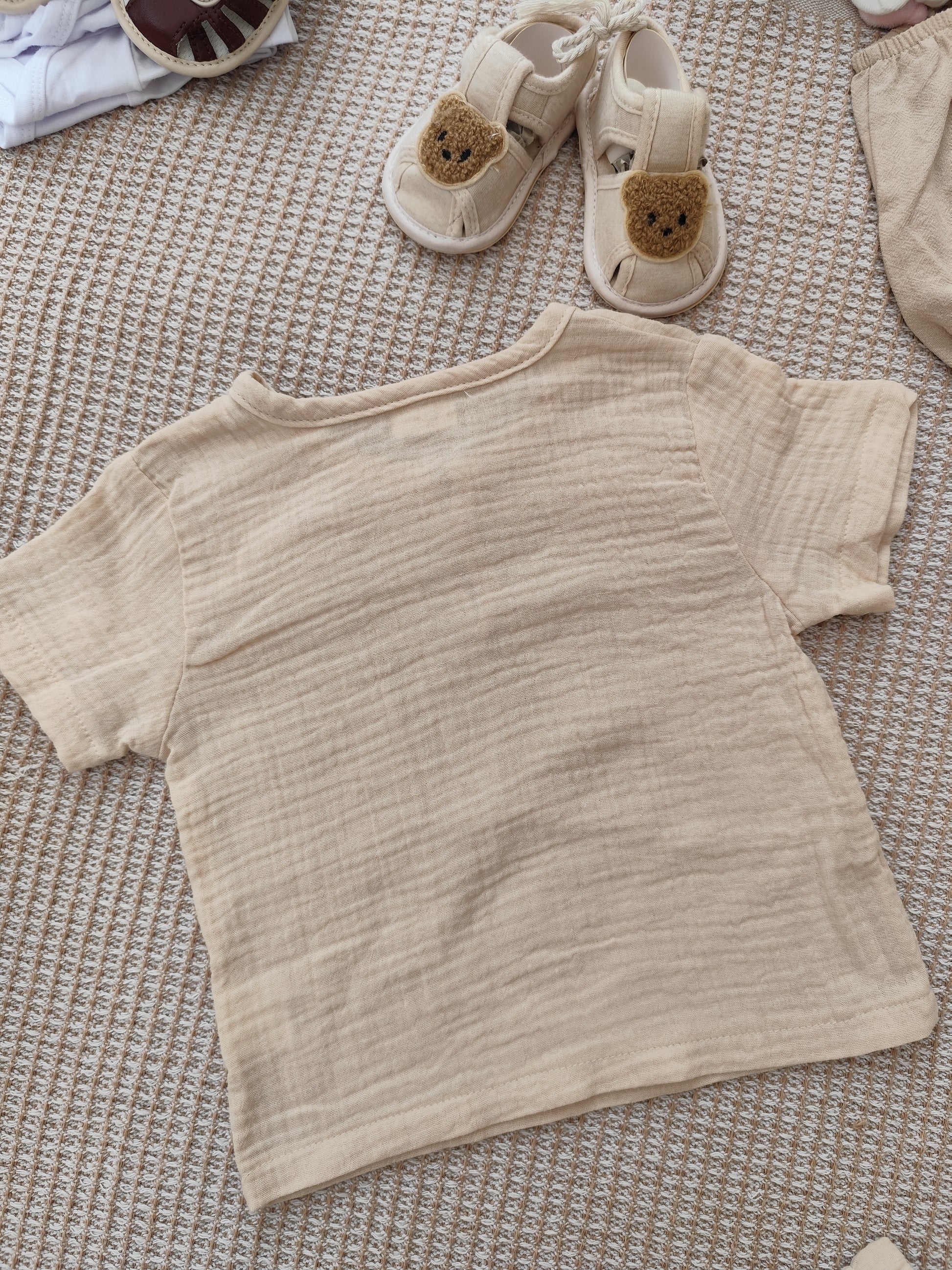 T-shirt en gaz de coton pour enfant