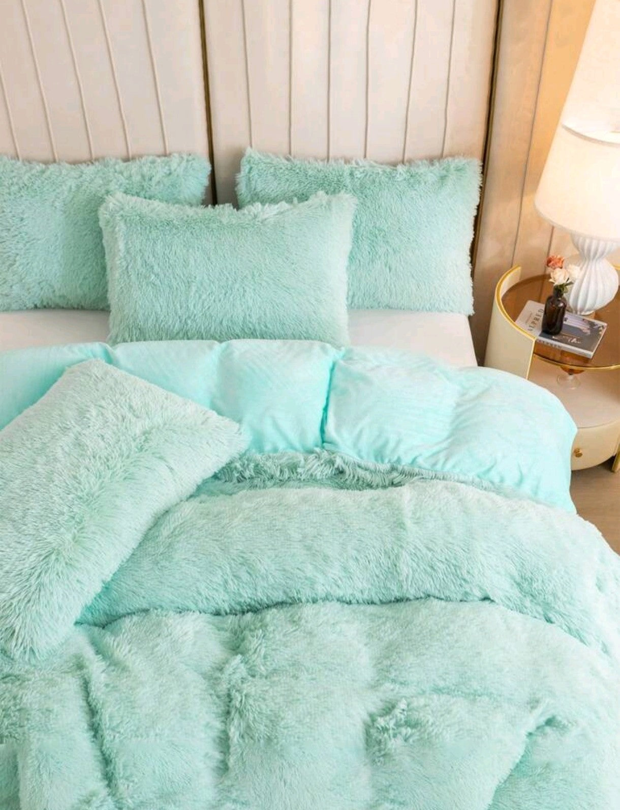 Housse de couette duveteux 