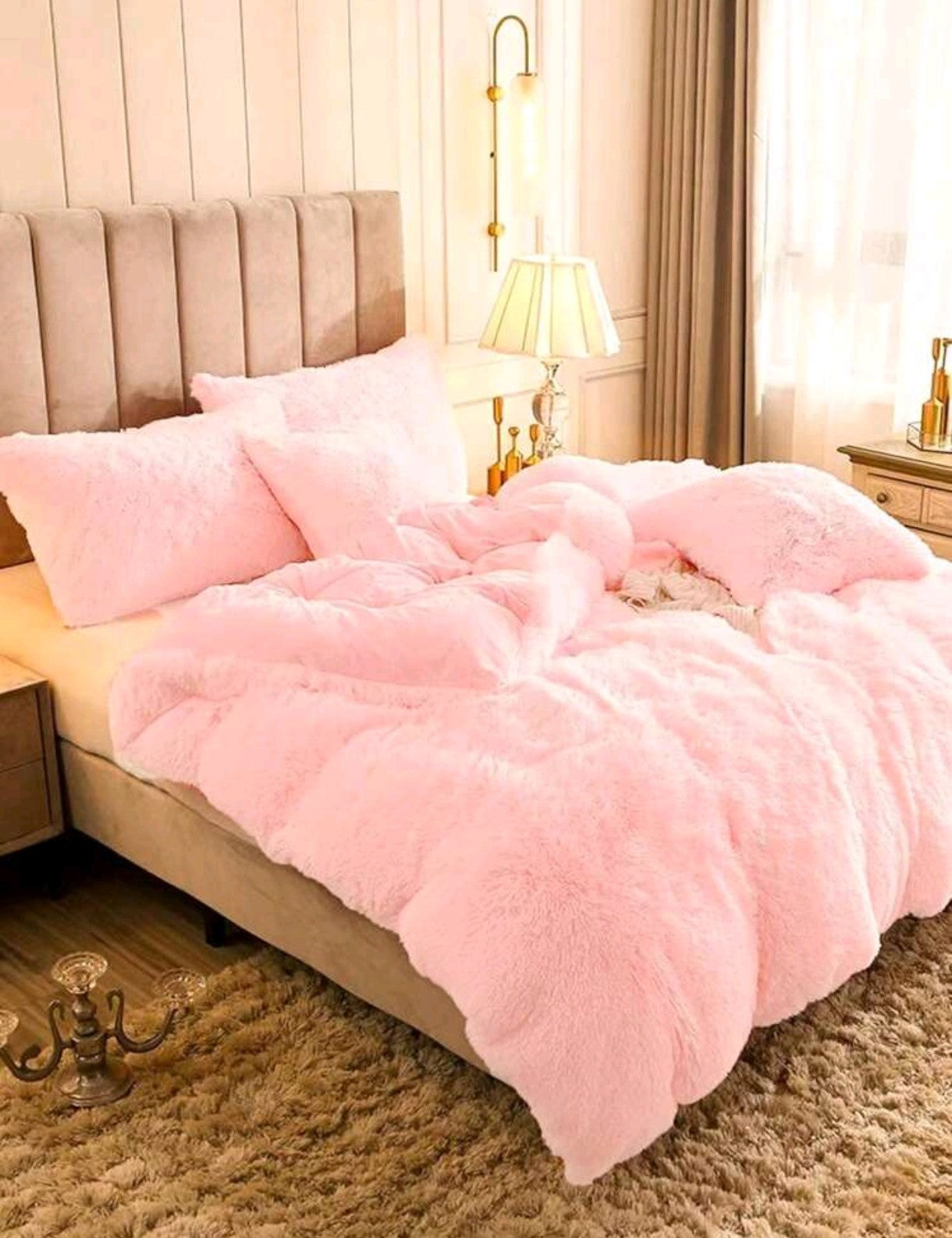 Parure de lit la vie en rose