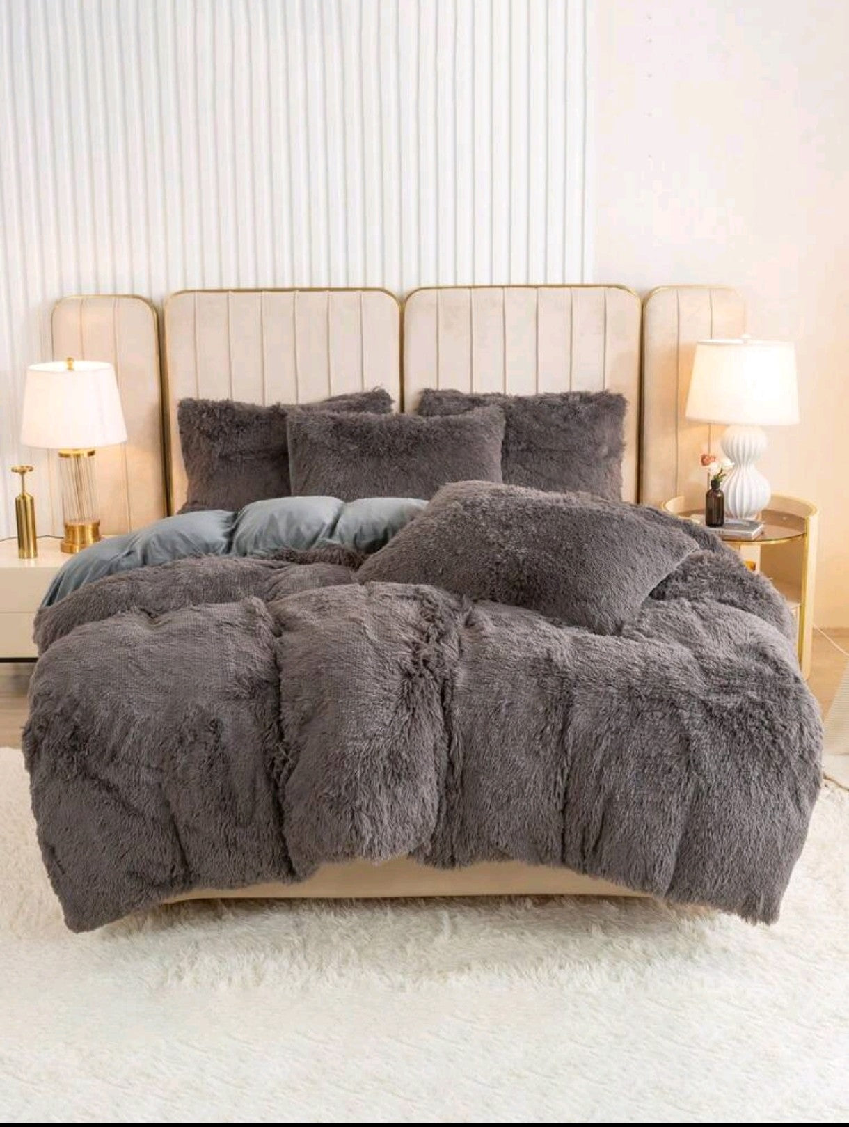 Parure de lit à la mode pour l'hiver