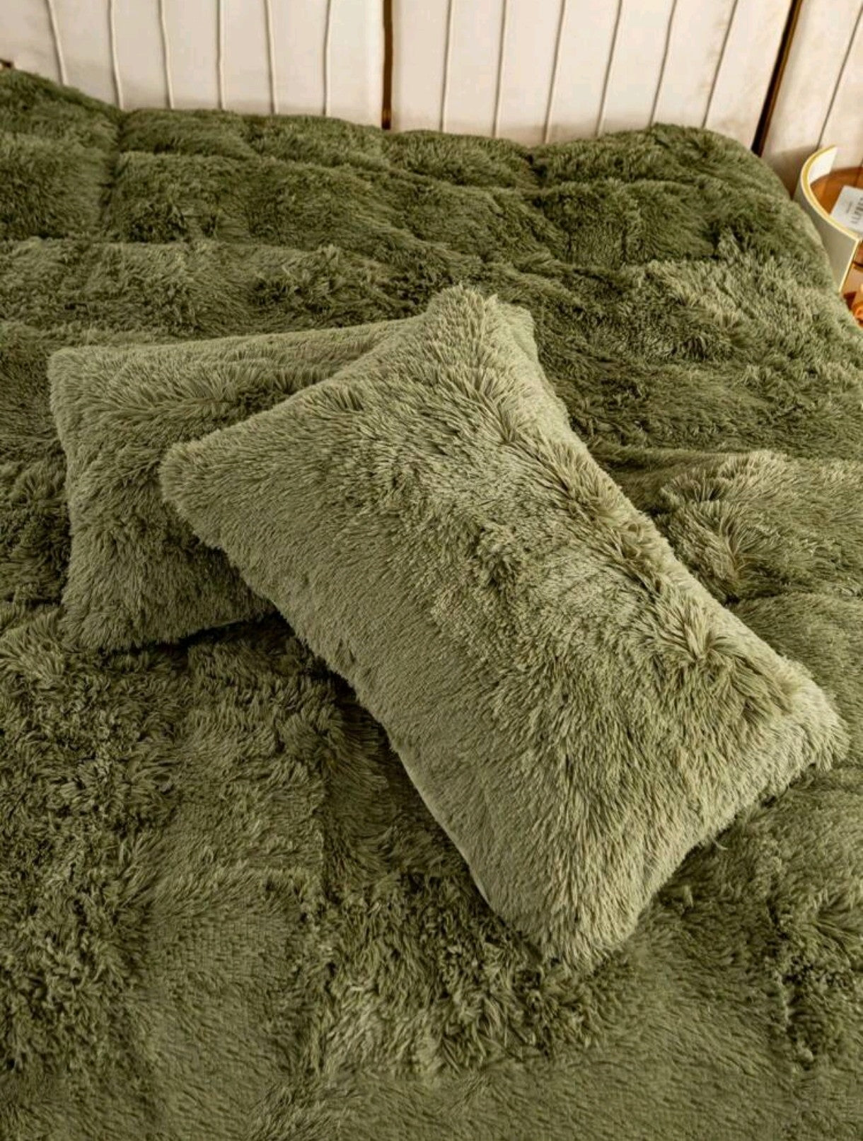 Parure de lit duveteux pour homme 