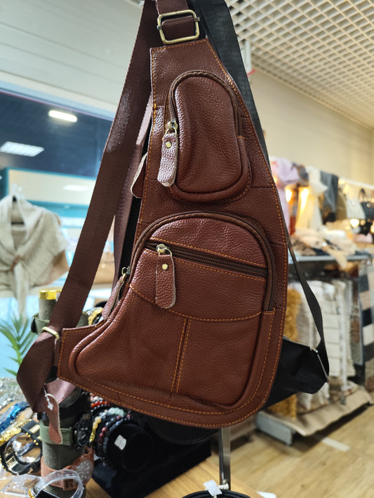 Sac sacoche en cuir
