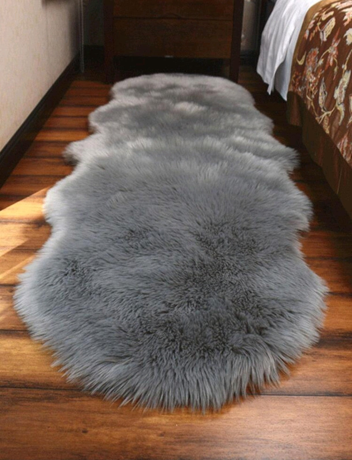 Tapis moelleux en peluche