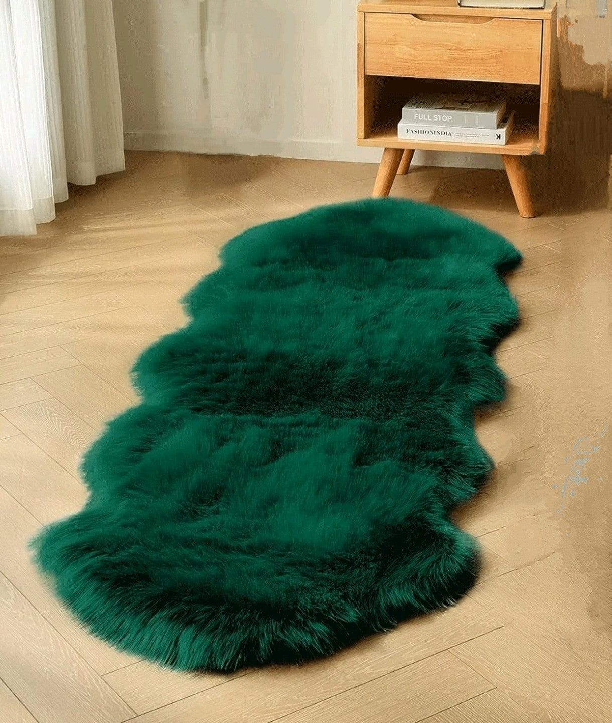 Tapis moelleux en peluche