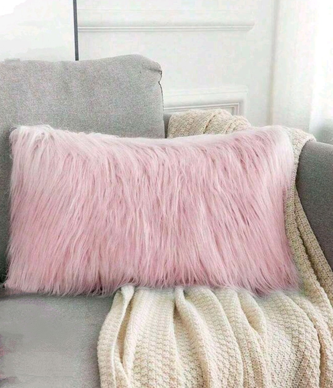 Coussin en peluche