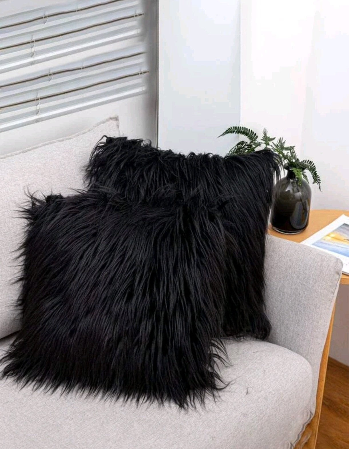 Coussin en peluche