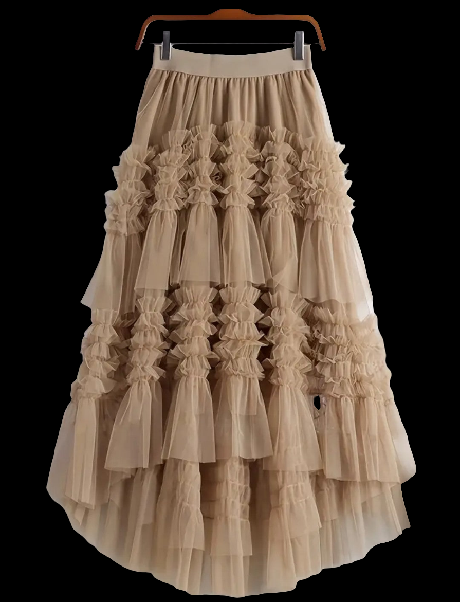 Jupe tulle superposée

Pour des modèles à plusieurs couches, créant un effet volumineux .