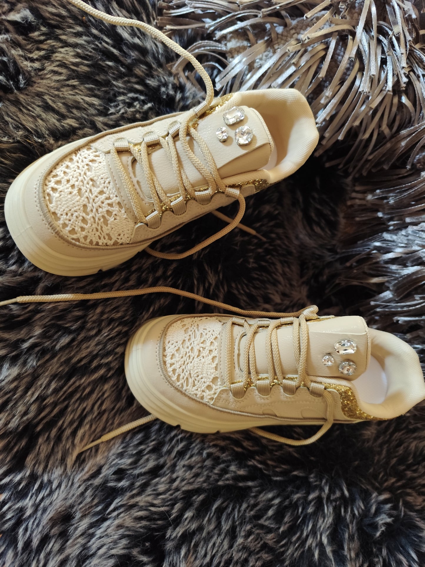 Chaussures basket bohème