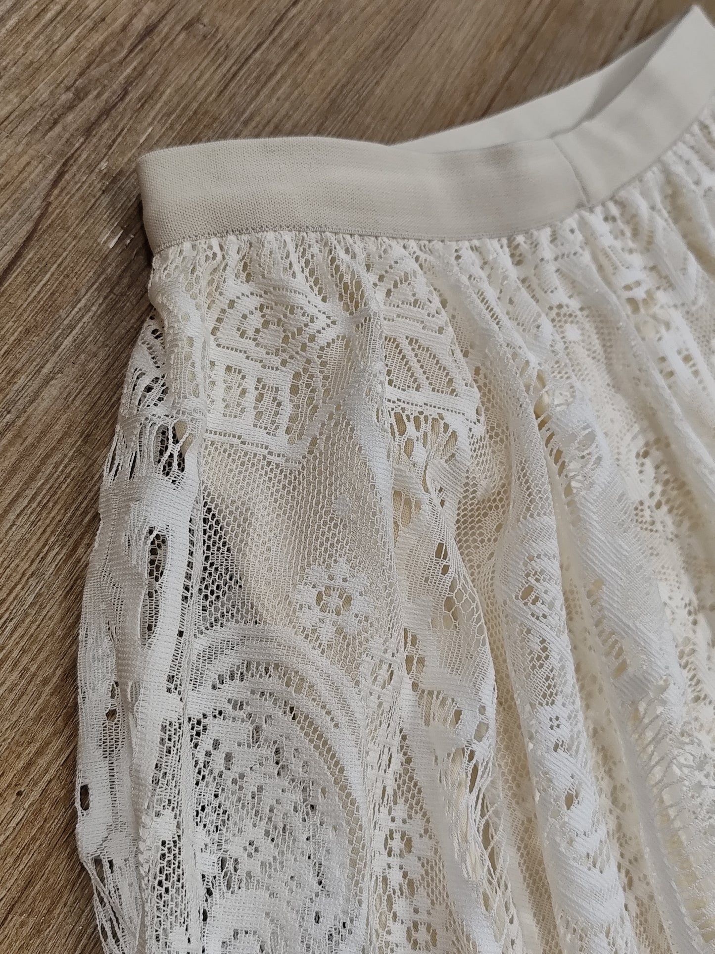 Jupe dentelle bohème