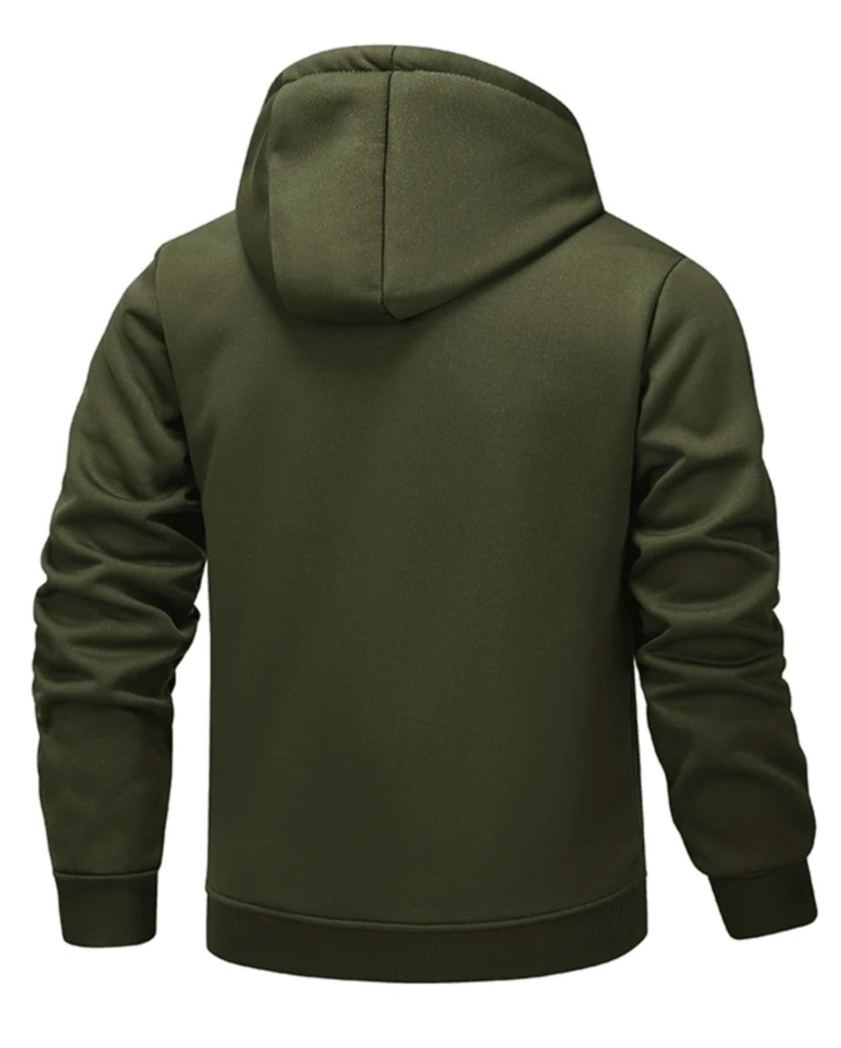 Veste à capuche doublé polaire pour homme