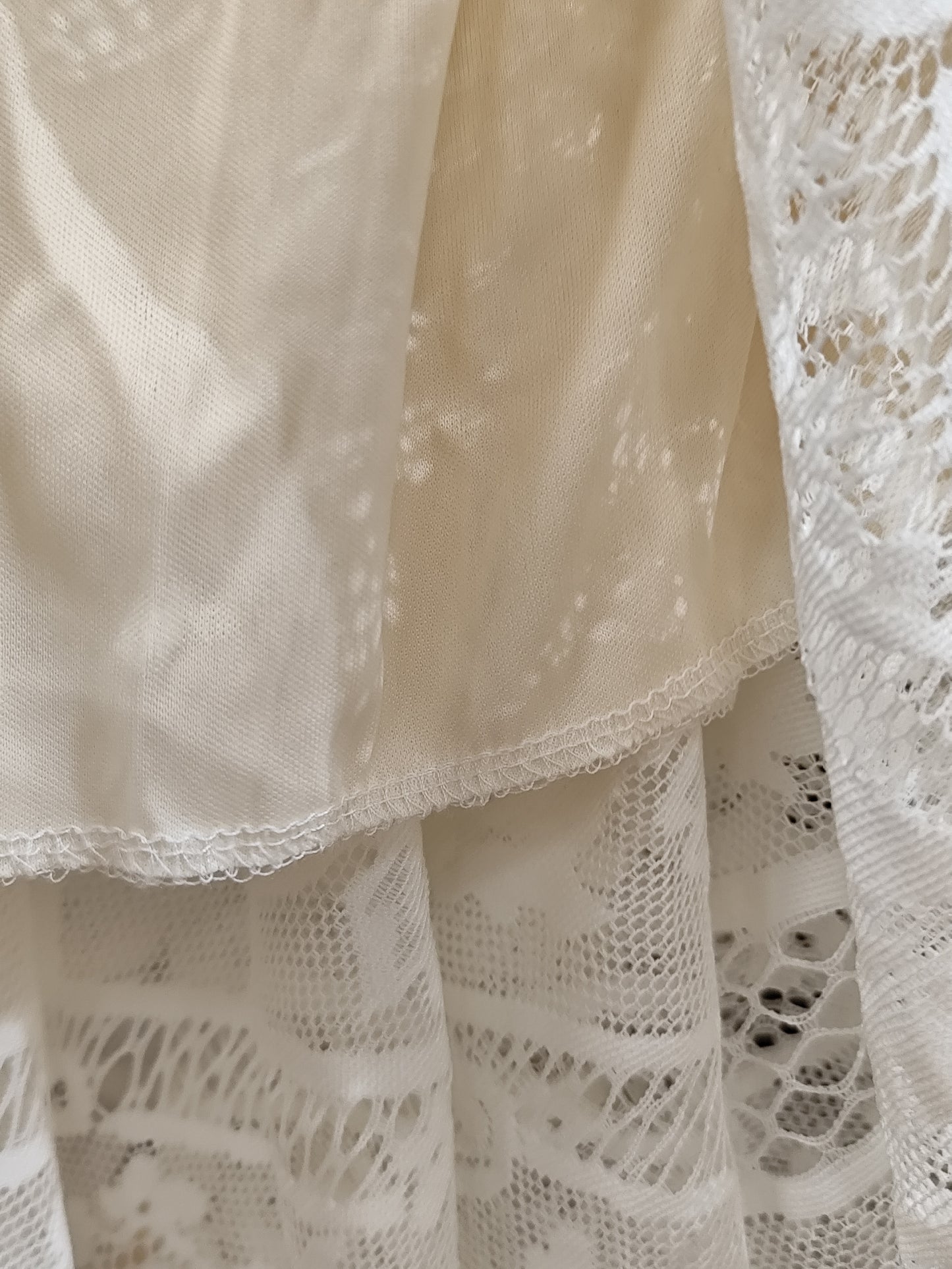 Jupe dentelle bohème