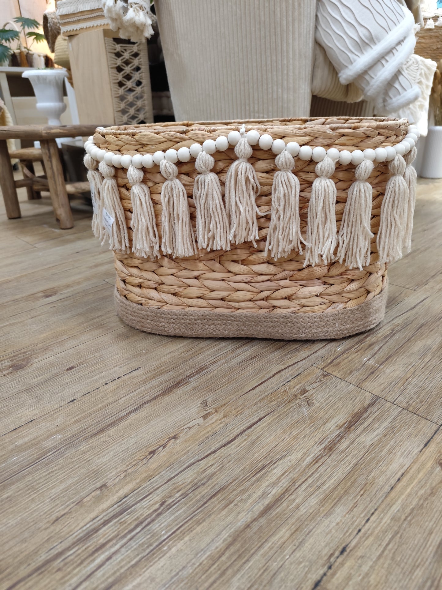 Panière bohème ovale