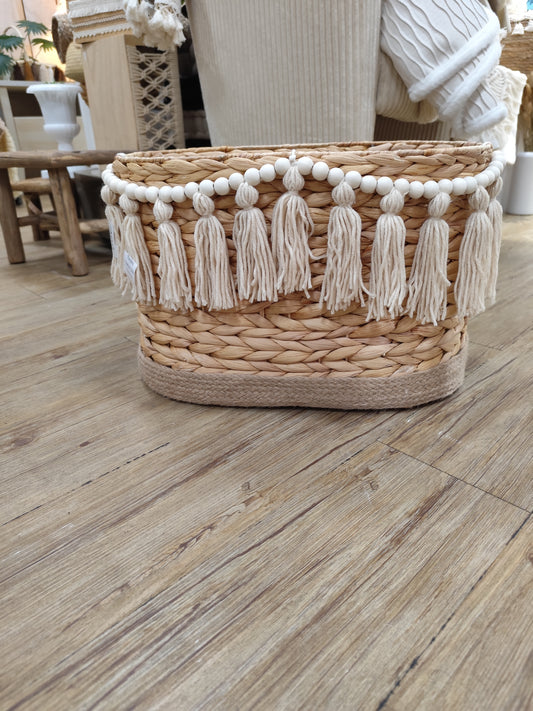 Panière bohème ovale