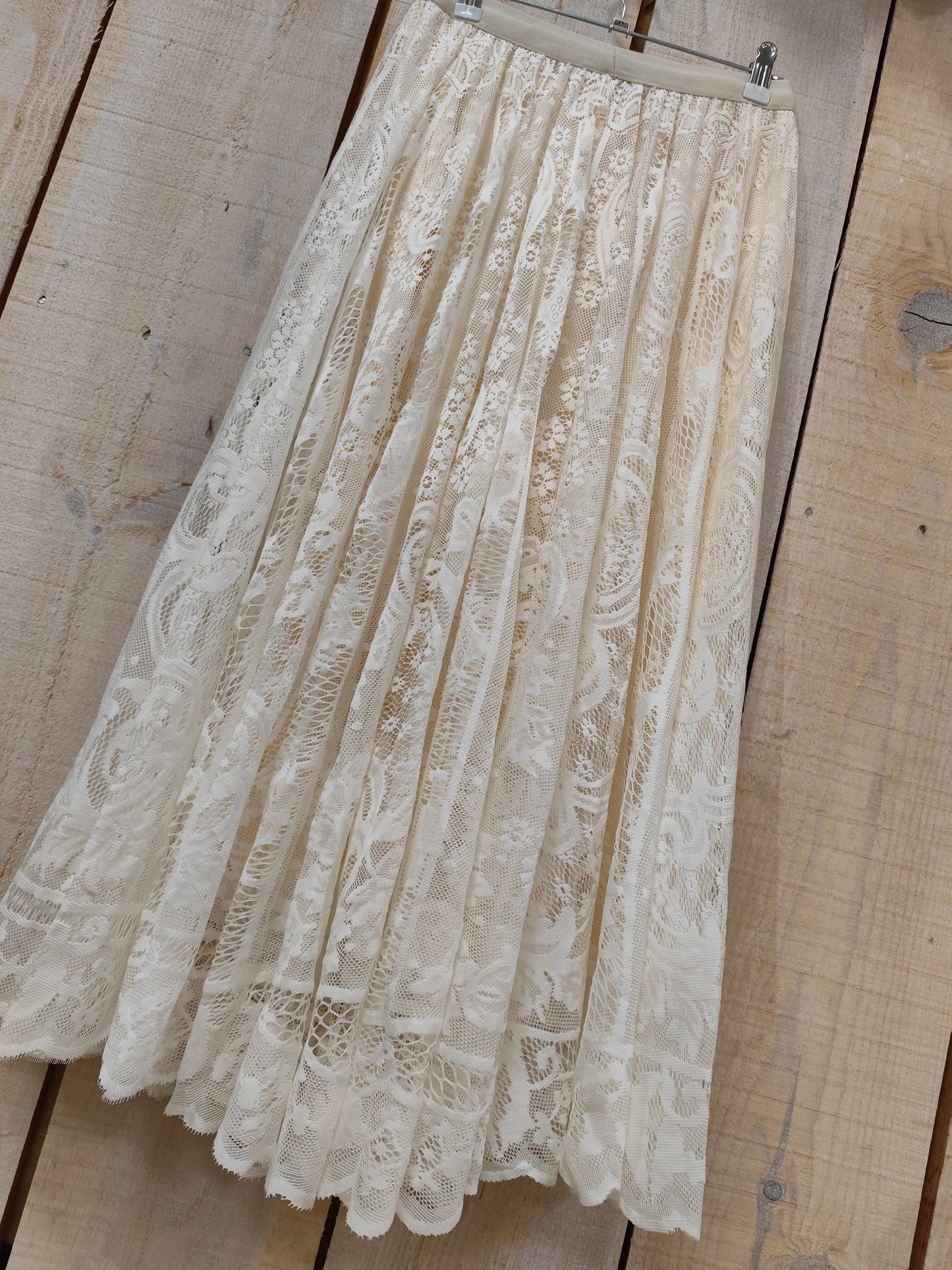 Jupe dentelle bohème