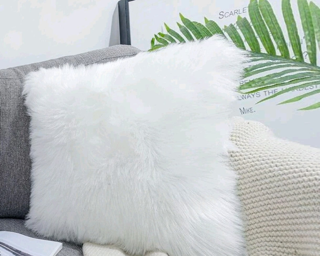 Coussin en peluche