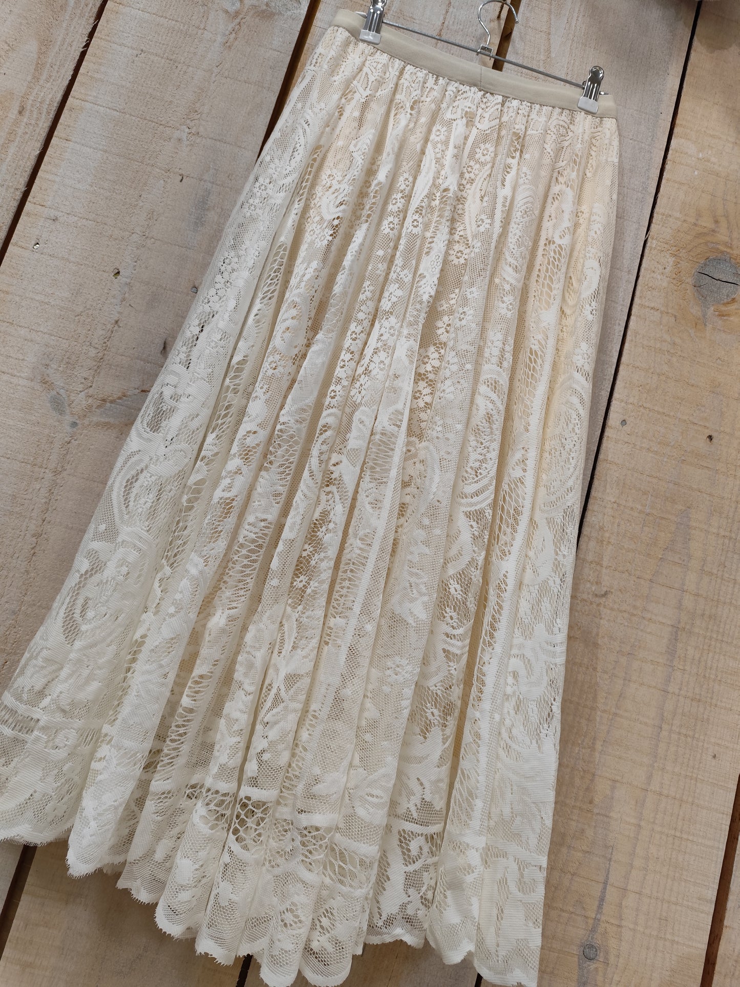 Jupe dentelle bohème