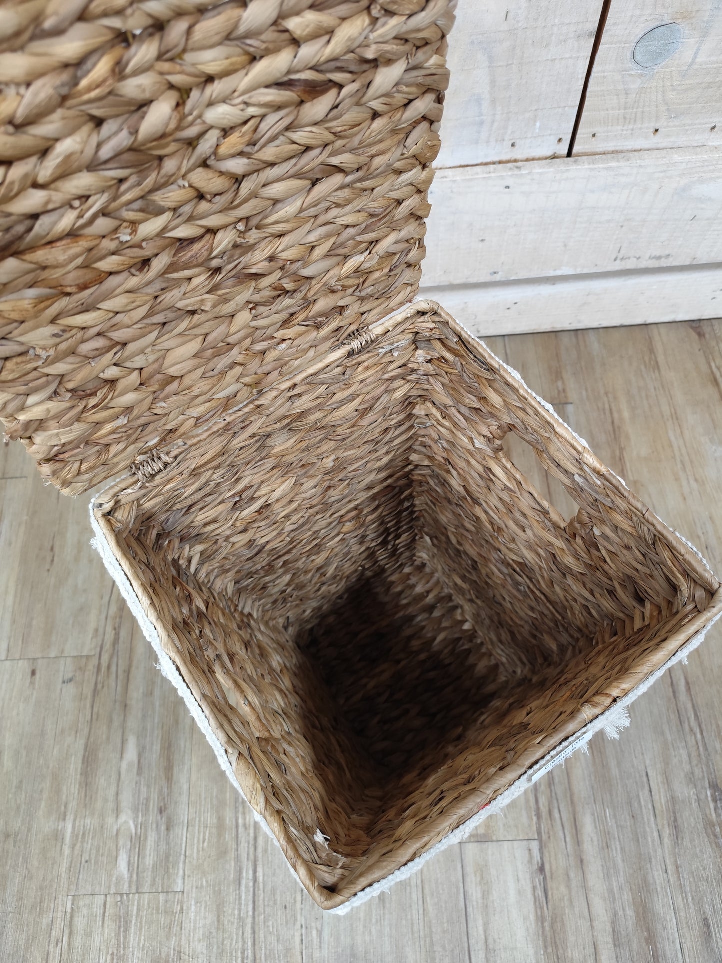 Panière de rangement bohème