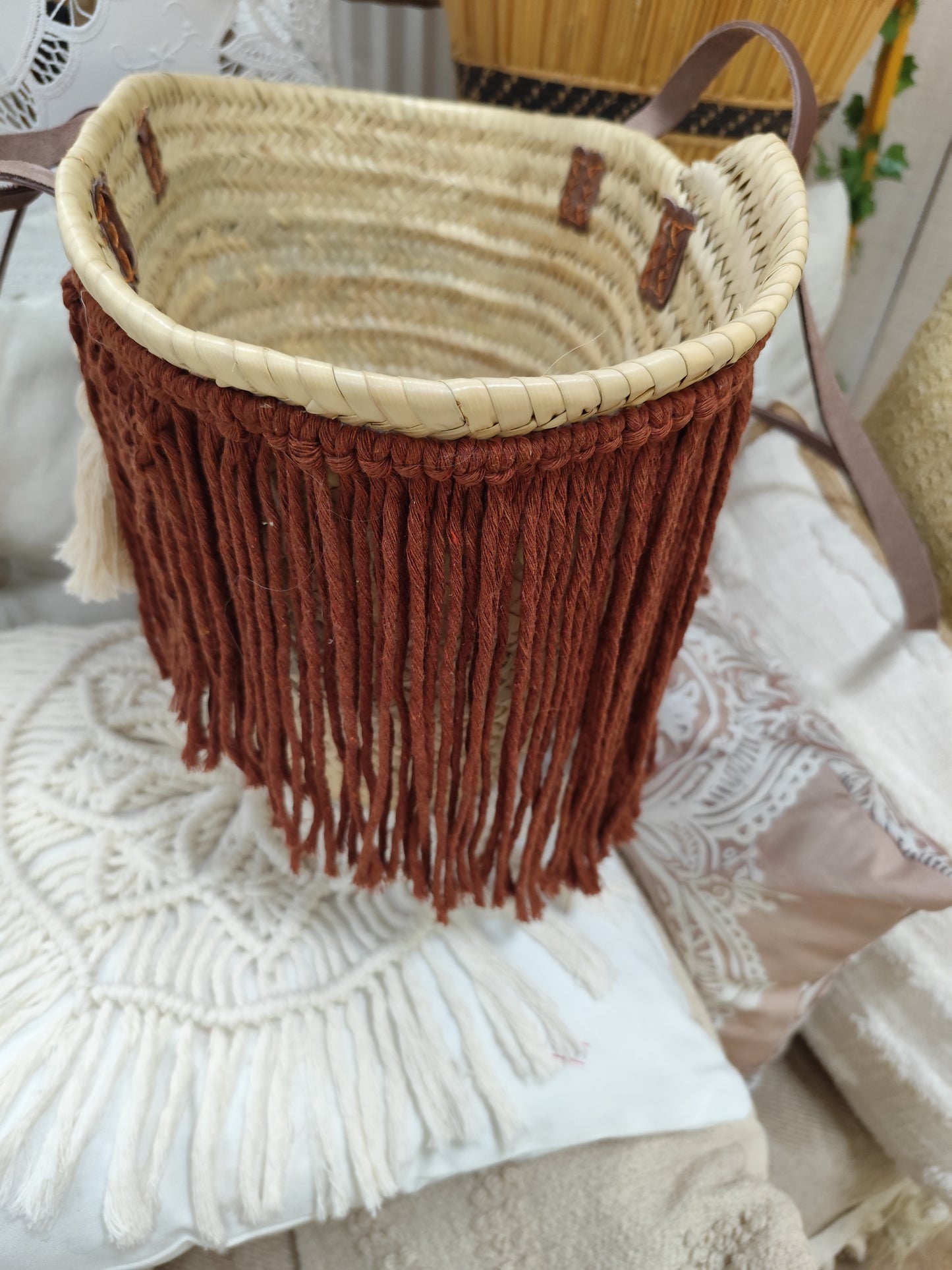 Sac de plage bohème,
Panier vacances, sac tendance 2026