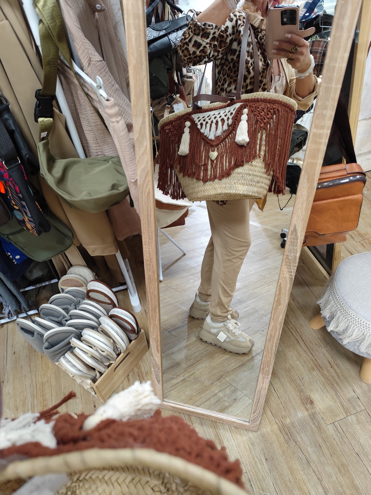 Sac de plage bohème,
Panier vacances, sac tendance 2026
