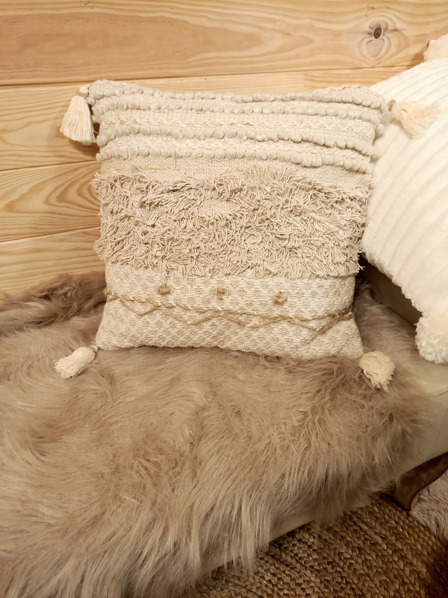 Coussin tuftée