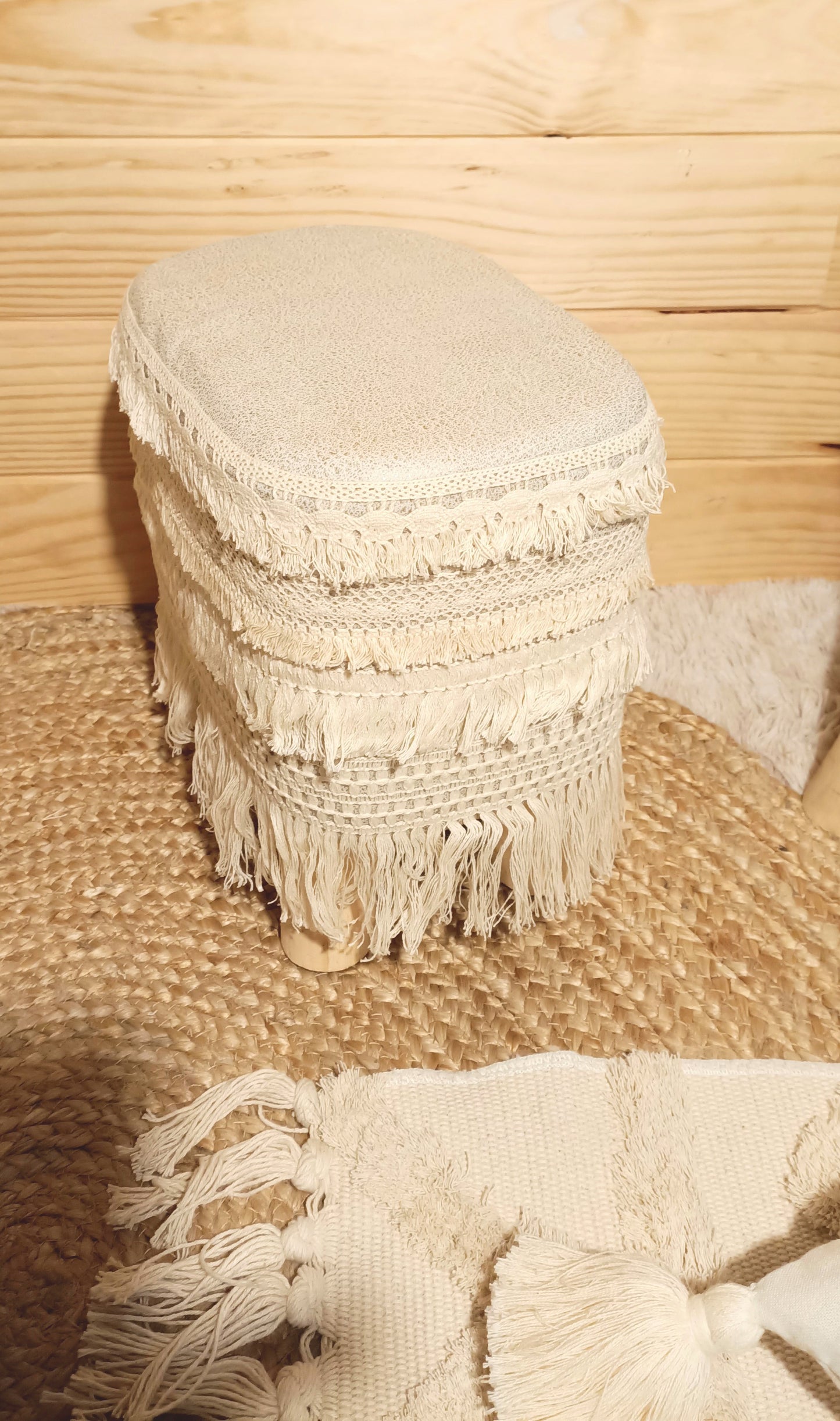 "Amanda" Tabouret bohème