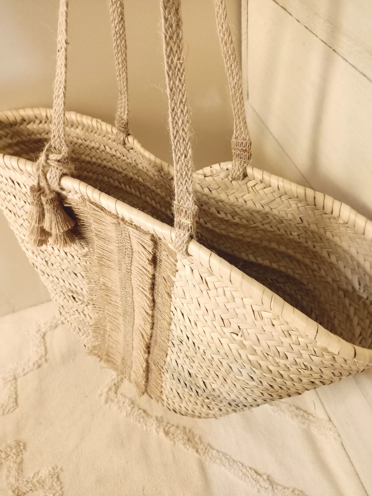 .Sac/panier galon fibre de juste