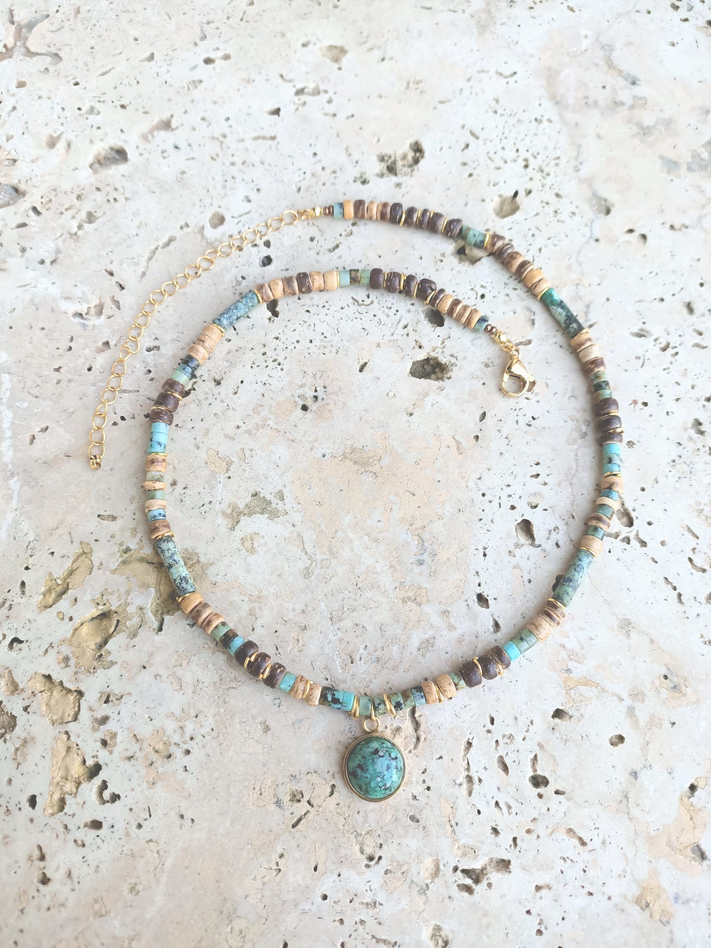 Collier Turquoise Africaine